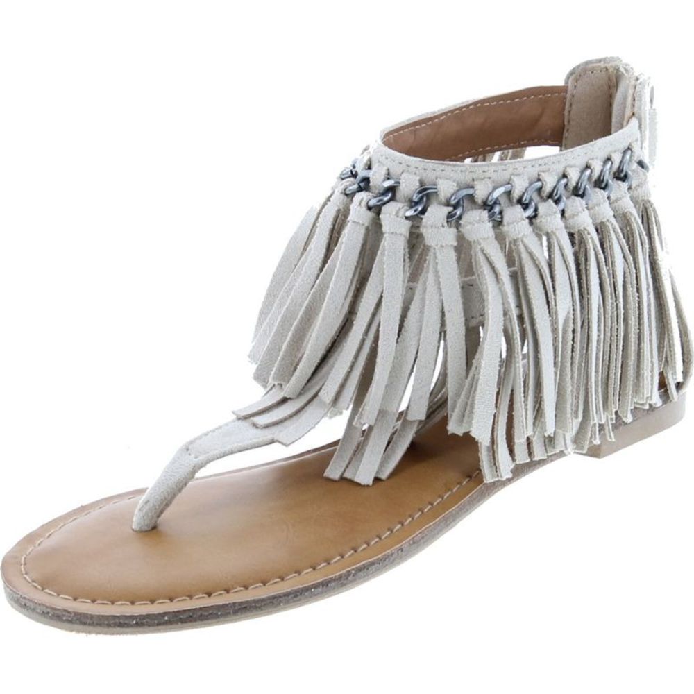 Not Rated Keep The Peace Cream Womens sandals 11 NEW